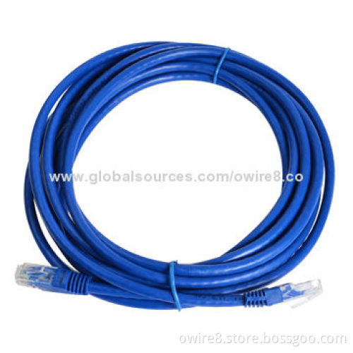 Good Quality Cat5 Cable with 8P8C Plug, ODM/OEM Services ProvidedNew